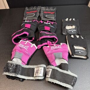 Harbinger Women's Feverlast Wash and Dry Workout Weightlifting Glove LOT 4